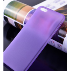 Пластиковый ультратонкий чехол для iPhone 6/6S (Фиолетовый)