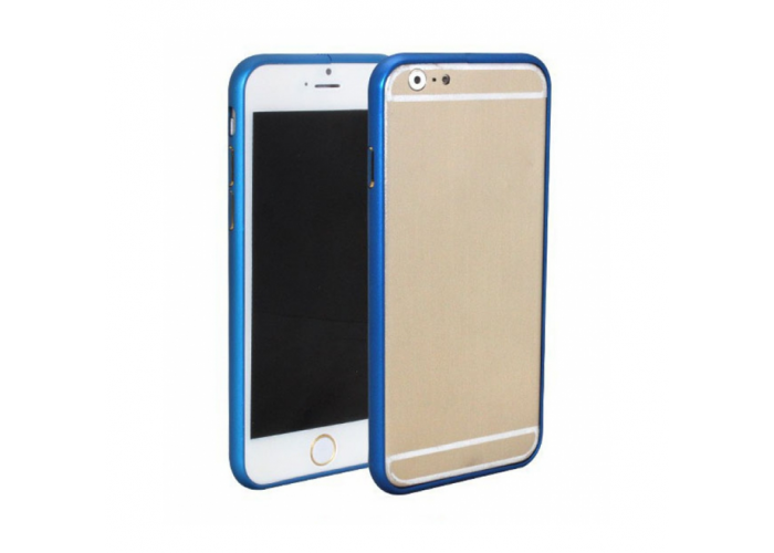 Алюминиевый бампер для iPhone 6/6S (синий)