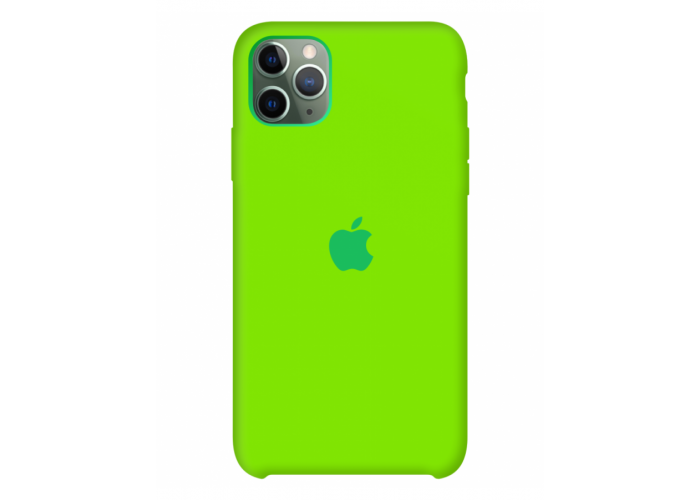 Силиконовый чехол Apple Silicone Case Juicy Green для iPhone 11