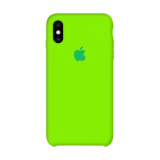 Силиконовый чехол Apple Silicone Case Juicy Green для iPhone Х/Xs