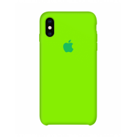 Силиконовый чехол Apple Silicone Case Juicy Green для iPhone Xs Max