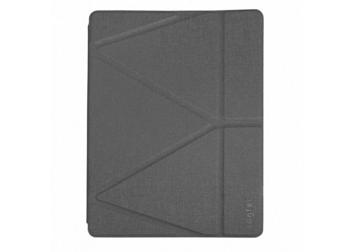 Чехол Logfer Origami+Stylus для iPad Pro 12.9 2020 Grey