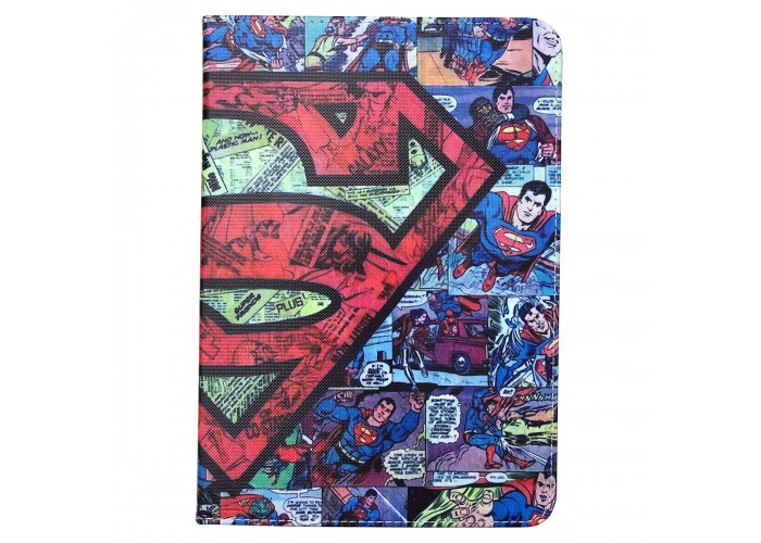 Чехол Slim Case для iPad Mini 4 7.9 Superman Blue