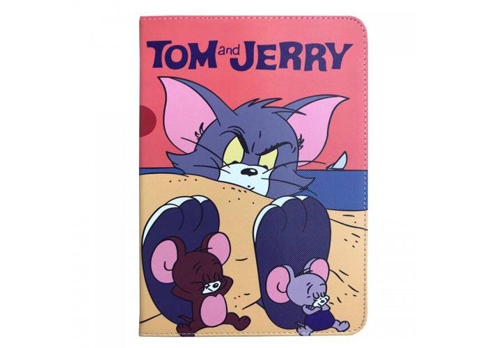 Чехол Slim Case для iPad New 9.7 Tom and Jerry Pink