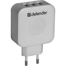 Сетевой адаптер Defender UPA-30 3 порта USB, 5V / 4A