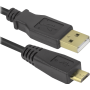 USB кабель Defender USB08-06PRO USB2.0 AM-MicroBM, 1.8м