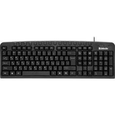 Проводная клавиатура Defender Focus HB-470 RU,черный,мультимедиа