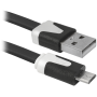 USB кабель Defender USB08-03P USB2.0 AM-MicroBM, 1.0м пакет