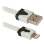USB кабель Defender ACH01-03P USB(AM)-Lightning(M), 1м пакет