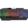 Проводная игровая клавиатура Defender GK-310L RU,RGB подсветка,19 Anti-Ghost