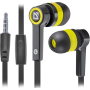 Гарнитура для смартфонов Defender Pulse 420 черный + желтый, вставки