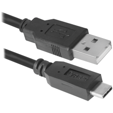 USB кабель Defender USB09-03PRO USB2.0 AM-C Type, 1.0 м