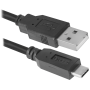 USB кабель Defender USB09-03PRO USB2.0 AM-C Type, 1.0 м