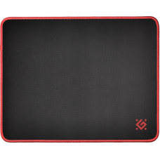 Игровой коврик Defender Black M 360x270x3 мм, ткань+резина