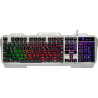 Проводная игровая клавиатура Defender Metal Hunter GK-140L RU,RGB подсветка,19 Anti-Ghost