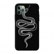 Силиконовый чехол Softmag Case Змея для iPhone 11 Pro Max