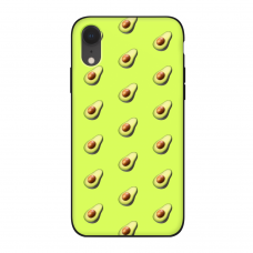 Силиконовый чехол Softmag Case Желтый авокадо для iPhone Xr