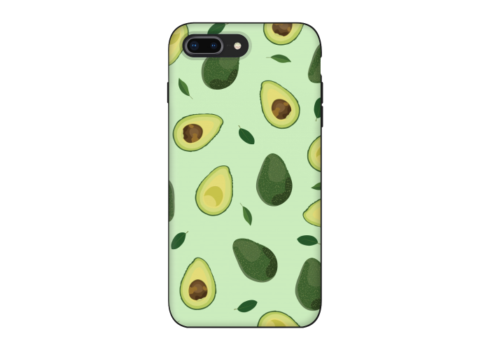 Силиконовый чехол Softmag Case Зеленый авокадо для iPhone 7 Plus / 8 Plus