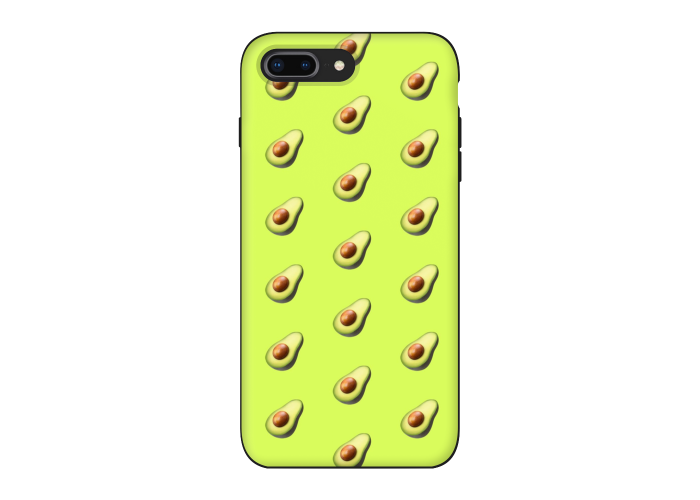 Силиконовый чехол Softmag Case Желтый авокадо для iPhone 7 Plus / 8 Plus