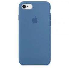 Чехол Silicone Case OEM для iPhone 7|8 Denim Blue