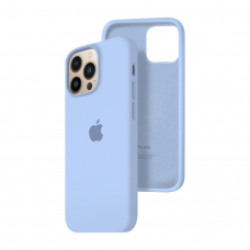 Силиконовый чехол c закрытым низом Apple Silicone Case для iPhone 13 Pro Lilac