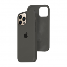 Силиконовый чехол c закрытым низом Apple Silicone Case для iPhone 13 Pro Dark Olive