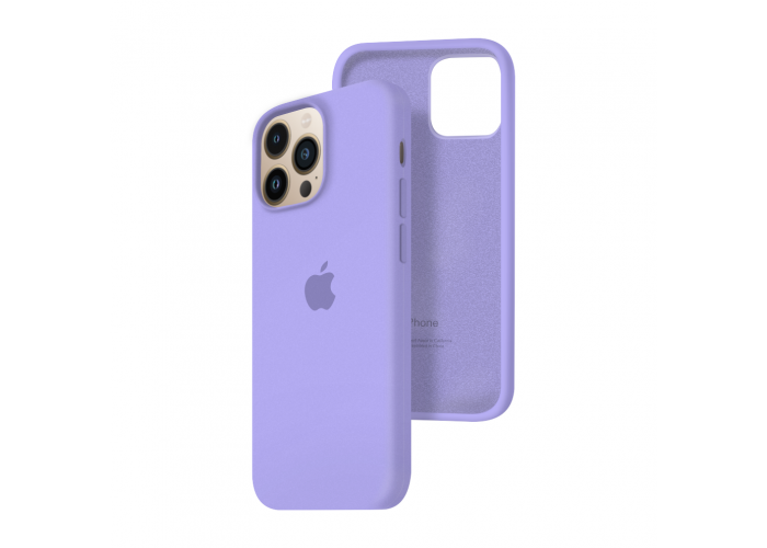 Силиконовый чехол c закрытым низом Apple Silicone Case для iPhone 13 Pro Violet