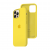 Силиконовый чехол c закрытым низом Apple Silicone Case для iPhone 13 Pro Max Canary Yellow