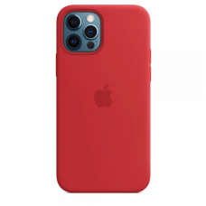 Чехол Silicone Case Full OEM для iPhone 12 PRO Red