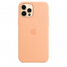 Чехол Silicone Case Full OEM для iPhone 12 PRO Cantaloupe