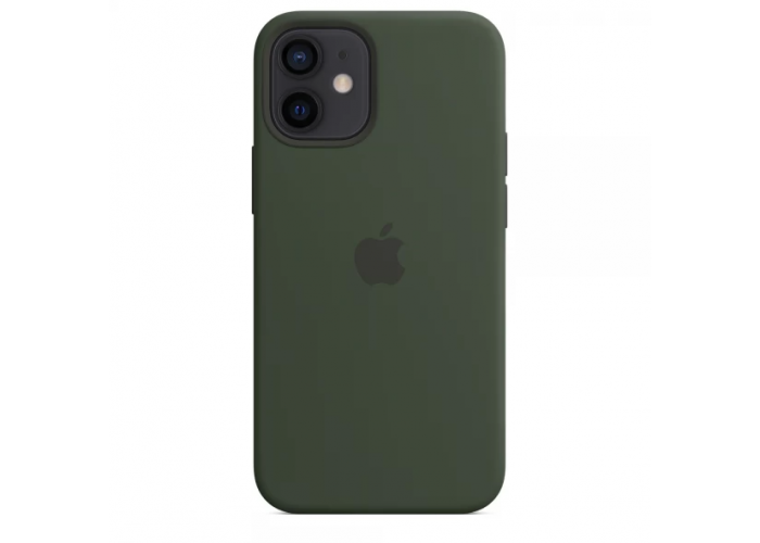 Чехол Silicone Case Full OEM для iPhone 12 Cyprus Green