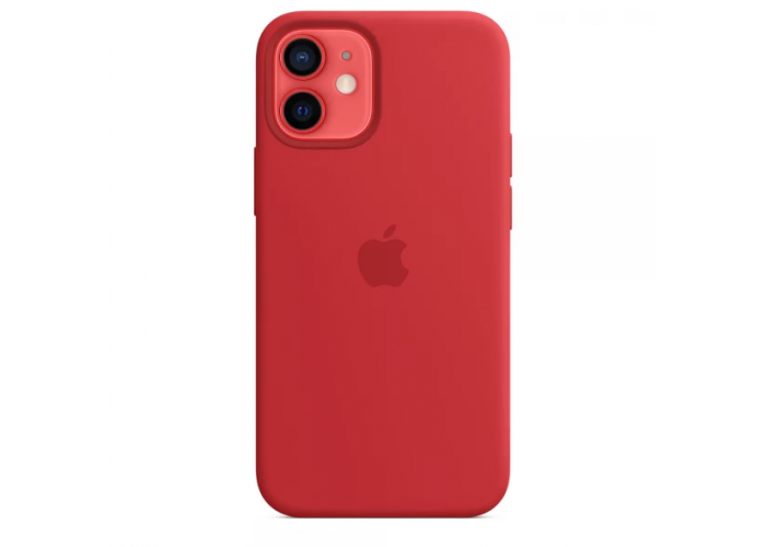 Чехол Silicone Case Full OEM для iPhone 12 Red