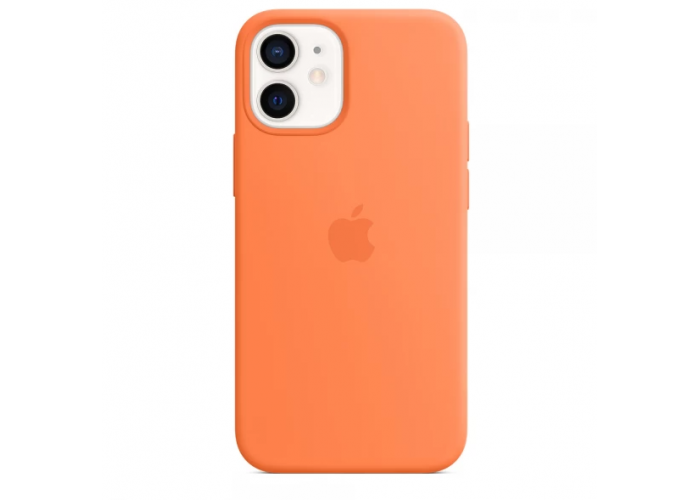 Чехол Silicone Case Full OEM для iPhone 12 Kumquat