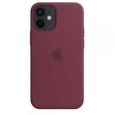 Чехол Silicone Case Full OEM для iPhone 12 Plum