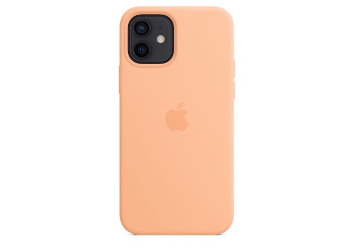 Чехол Silicone Case Full OEM для iPhone 12 Cantaloupe
