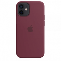 Чехол Silicone Case Full OEM для iPhone 12 MINI Plum