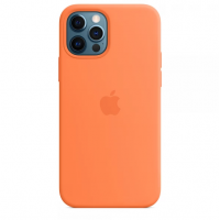 Чехол Silicone Case Full OEM для iPhone 12 PRO MAX Kumquat