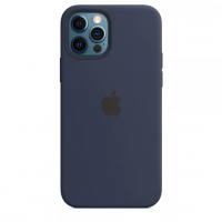 Чехол Silicone Case Full OEM для iPhone 12 PRO MAX Deep Navy