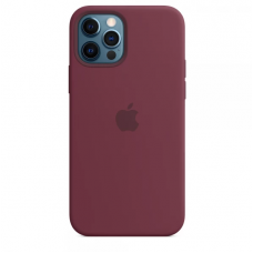 Чехол Silicone Case Full OEM для iPhone 12 PRO MAX Plum