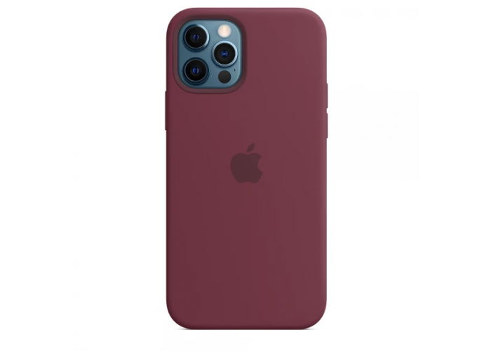 Чехол Silicone Case Full OEM для iPhone 12 PRO MAX Plum