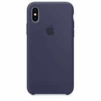 Чехол Silicone Case OEM для iPhone X|XS Midnight Blue