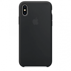 Чехол Silicone Case OEM для iPhone X|XS Black