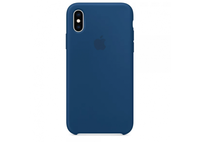 Чехол Silicone Case OEM для iPhone X|XS Blue Horizon