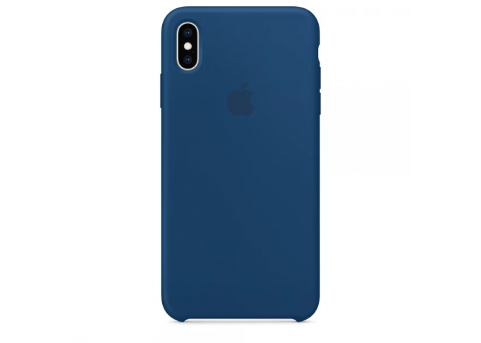Чехол Silicone Case OEM для iPhone XS MAX Blue Horizon