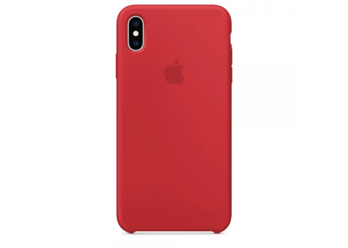 Чехол Silicone Case OEM для iPhone XS MAX Red