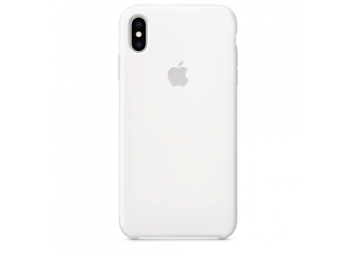 Чехол Silicone Case OEM для iPhone XS MAX White
