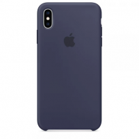 Чехол Silicone Case OEM для iPhone XS MAX Midnight Blue