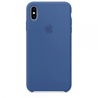 Чехол Silicone Case OEM для iPhone XS MAX Delft Blue