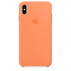 Чехол Silicone Case OEM для iPhone XS MAX Papaya