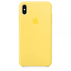 Чехол Silicone Case OEM для iPhone XS MAX Canary Yellow